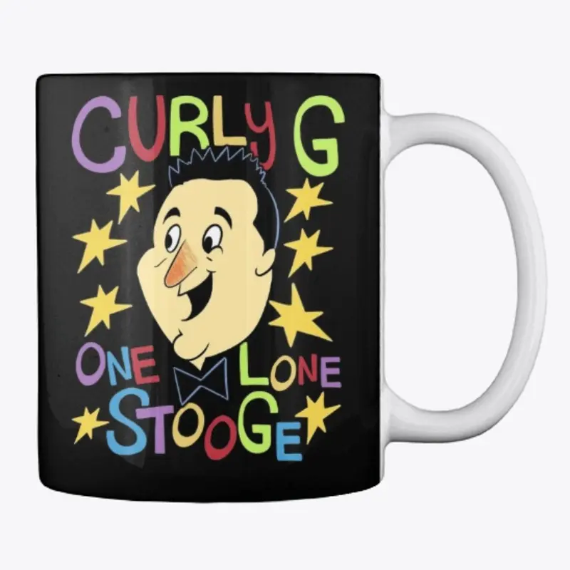 Curly G Vintage Cartoon Mug